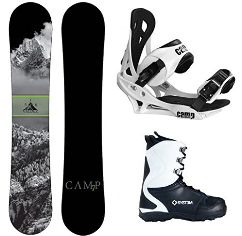 Camp Seven Valdez Snowboard 2022 Summit Bindings & APX Boots Men's