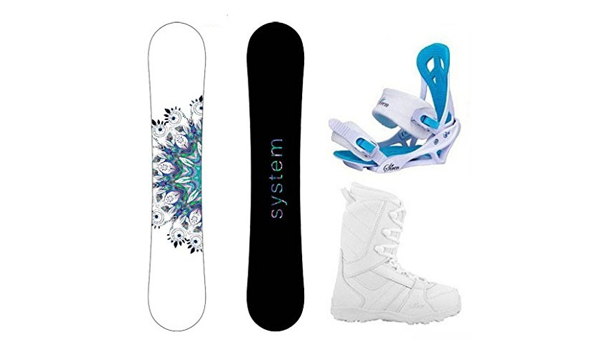 womens beginner snowboard packages